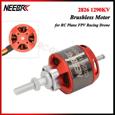 NEEBRC 2826 1290KV 2-4S Outrunner Brushless Motor for RC Fixed-wing FPV Racing Drone Plane