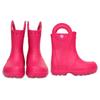 Crocs - Handle It Rain Boot Kids - Gummistiefel US J2 | EU 33-34 rosa