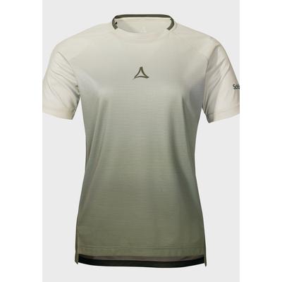 Funktionsshirt SCHÖFFEL "Bike Shirt Style Koitere WMS", Gr. 42, grün (6737, grün), Oberstoff : 100% Polyester, sportlich, Rundhals, Kurzarm, Shirts Image