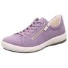 Sneaker LEGERO "TANARO 5.0", Damen, Gr. 43, lila (flieder), Veloursleder, casual, Schuhe, Komfortschuh, Freizeitschuh, Schnürschuh mit Reißverschluss