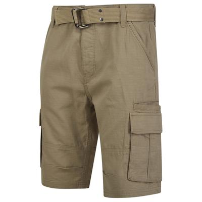 Shorts Positano Ripstop Cotton Cargo Shorts with Belt in Stone / XL - Tokyo Laundry
