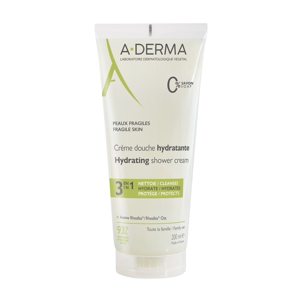 A-Derma Les Indispensables Crema doccia idratante 200ml - Pelle fragil