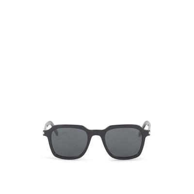 Square Frame Sunglasses - Gray - Saint Laurent Sunglasses