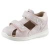 Sandale SUPERFIT "BUMBLEBEE WMS: mittel", Kinder, Gr. 26, rosa, Leder, Polyester, Glitzer, bestickt, casual, Schuhe, Klettsandale mit geschl. Zehenbereich, Größenschablone zum Download