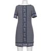 Michael Michael Kors Damen Kleid, Gr. 36, blau, kein Etikett