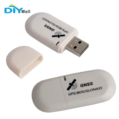 DIYmall USB GPS Receiver Module GNSS GLONASS Antenna Laptop PC Tablet Car Navigation for Win7 Win8