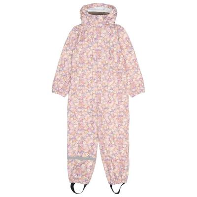 Mikk-Line - Kid's PU Rain Suit AOP Recycled - Overall Gr 86 rosa