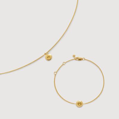 November Birthstone Chain Bracelet & Necklace Set