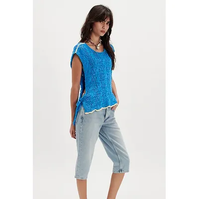 Arlo Tank Top at Free People in Malibu Combo, Size: Large