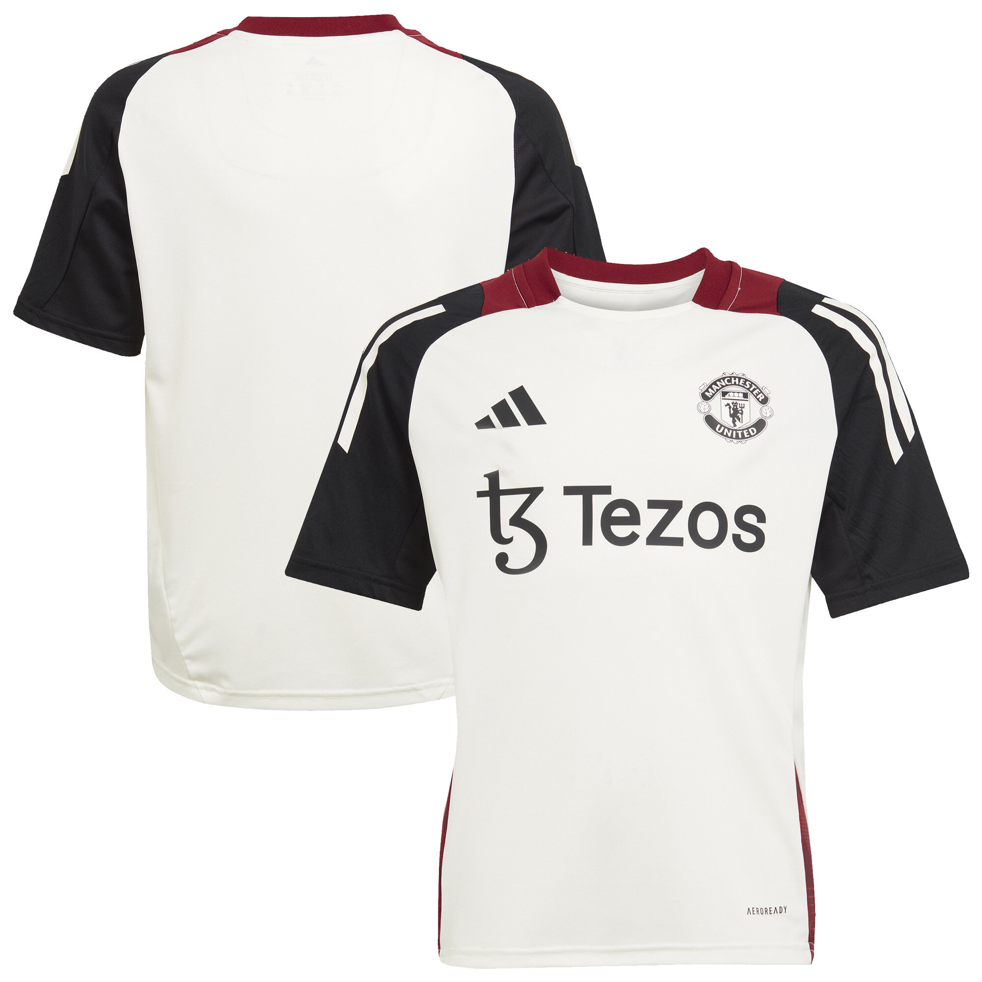 Manchester United adidas Tiro 24 Trainingstrikot - Nicht-gerade weiss - Kinder Image