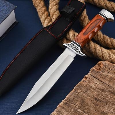 TEMU 1pc Knife - Wooden And , Portable And Sharp