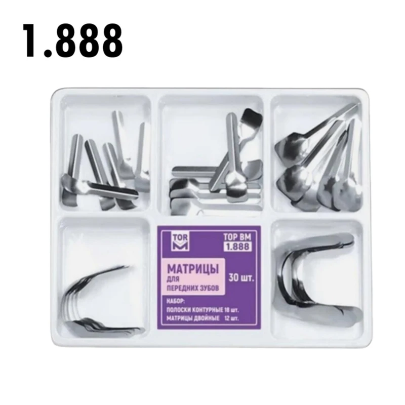 Dental Proximal Anterior Strips Twin Anterior Matrices Matrix Systems Large Small For Front Restoration Image