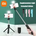 Supporto per treppiede Xiaomi Bluetooth Selfie Stick con otturatore remoto Luce di riempimento