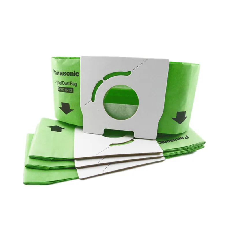 10 * sacchetti aspirapolvere sacchetto di polvere C-13 sacchetti filtro di carta per Panasonic MC-CA291 MC-CA391 MC-CA301 aspirapolvere accessori