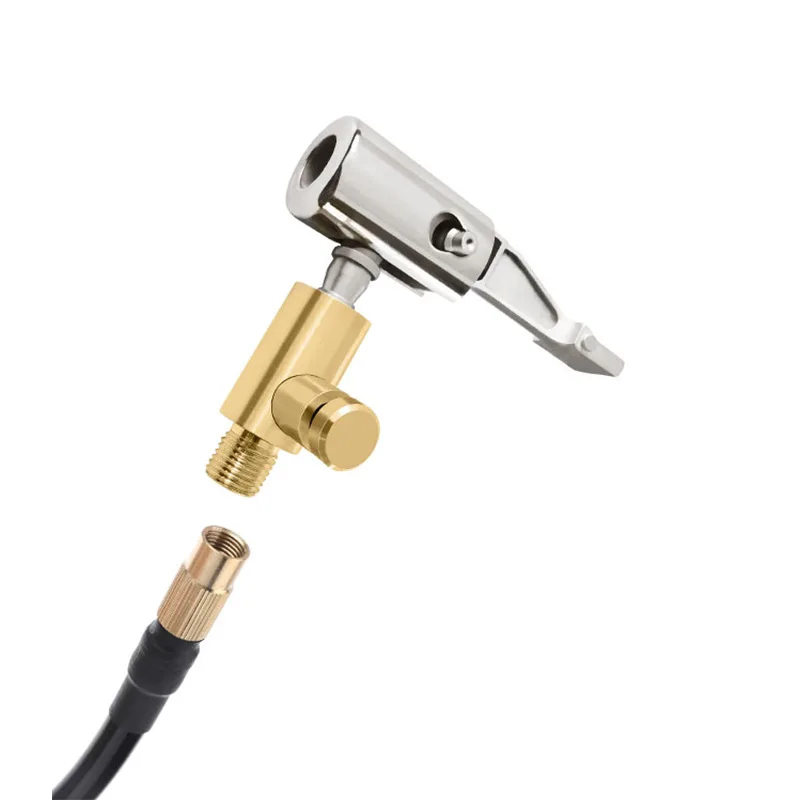 Pince de buse de pompe de Valve de pneu de voiture, moto de voiture, vélo, mandrin d