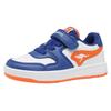 Sneaker KANGAROOS "K-CP Fair EV", Gr. 37, navy, solar orange, Synthetik, sportlich, Schuhe