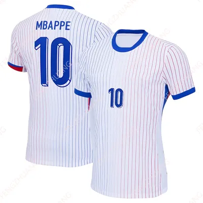 2023/24 Mbappe Man Outdoor Sweat Absorbent Quick Dry Soccer Jersey Unisex Summer Classic Casual