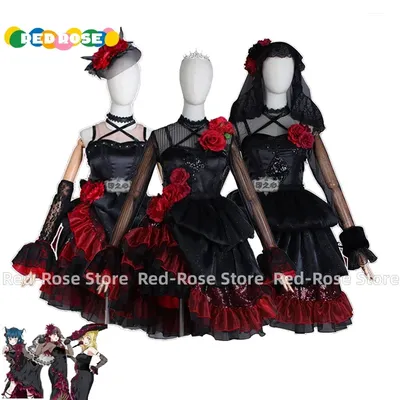 Game Love Live!Sunshine Aqours Unit live adventure Demon Kiss Tsushima Yoshiko Sakurauchi Riko Ohara Mari Cosplay Costumes