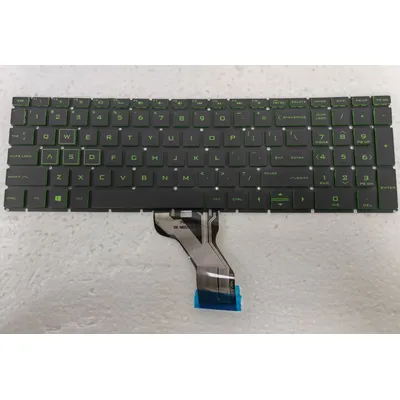 Green US Backlit keyboard for HP 15-DA 15-DR 15-DK 15-DB 15-DX 15-CX 250 G7 255 G7 256 G7 17-CA