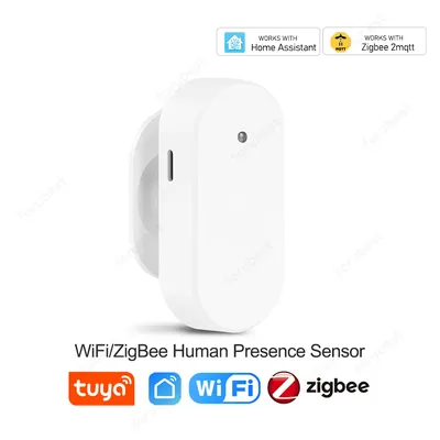 5.8G 24G MmWave Radar Human Presence Detector Tuya Zigbee Smart Human Body Pir Sensor Radar Support