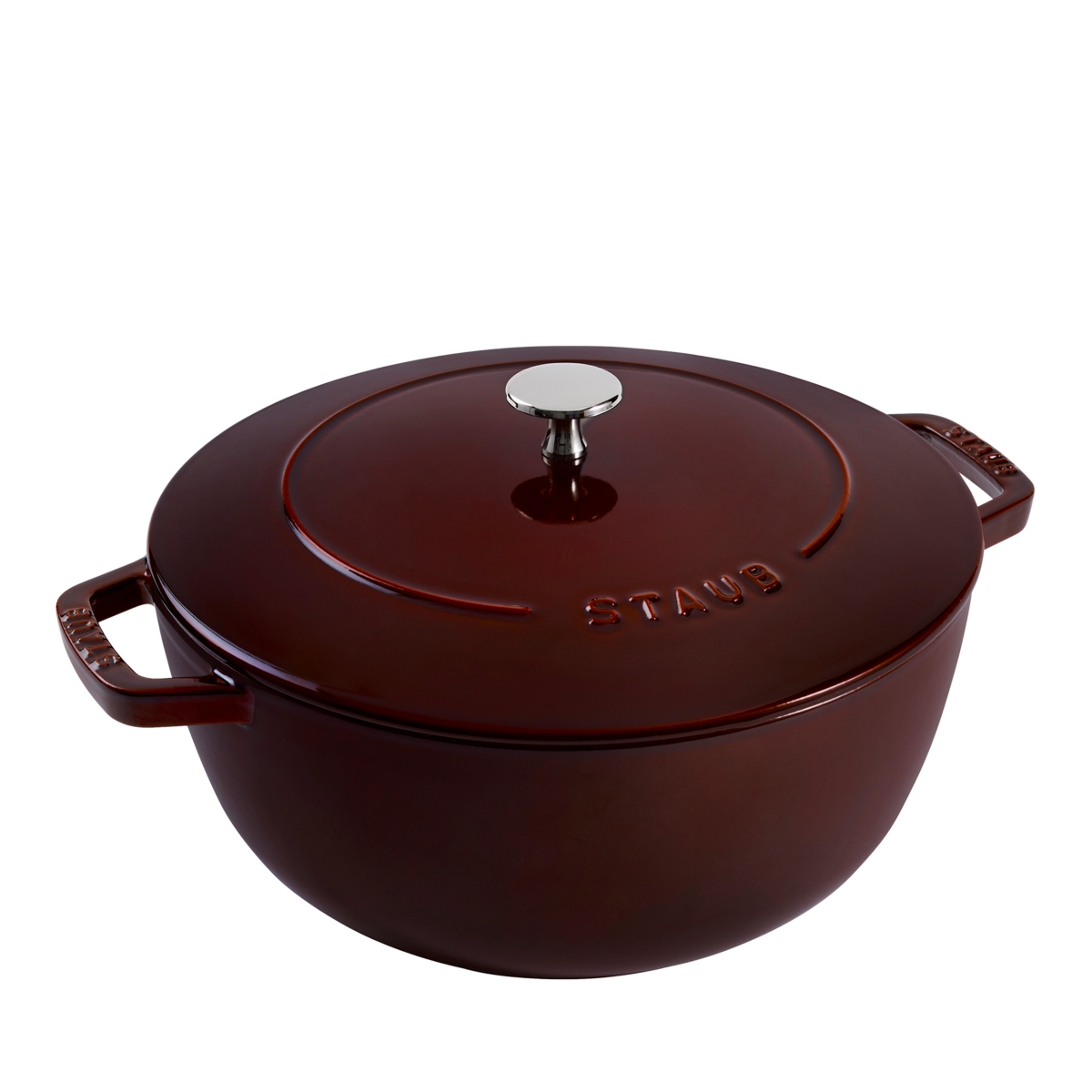 Staub Enameled Cast Iron 5 Qt. Essential French Oven - Grenadine