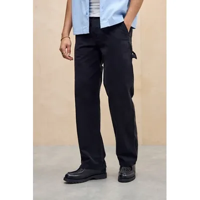 Dickies Black Canvas Carpenter Trousers - Black 30 at Urban Outfitters