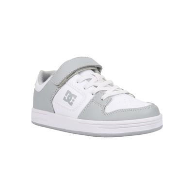 Sneaker DC SHOES "Manteca 4 V Sn", Kinder, Gr. 12,5(30), grau (weiß, grau), Obermaterial: Synthetikmaterial / Futter: Textil / Außensohle: Gummi, Schuhe Image