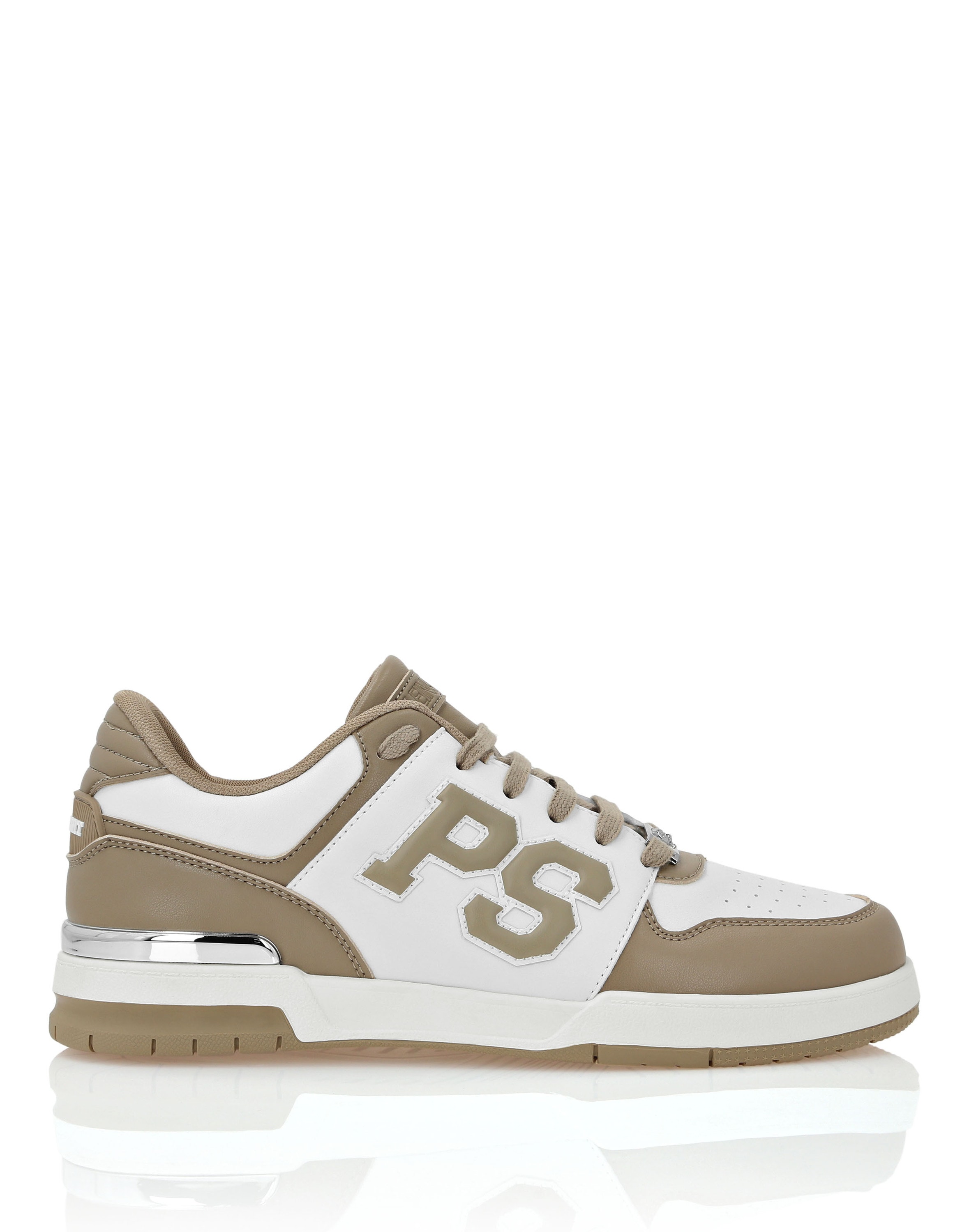 Sneaker PLEIN SPORT "Ps", Damen, Gr. 45, Normalschaft, braun (04, braun), Schuhe Sneaker