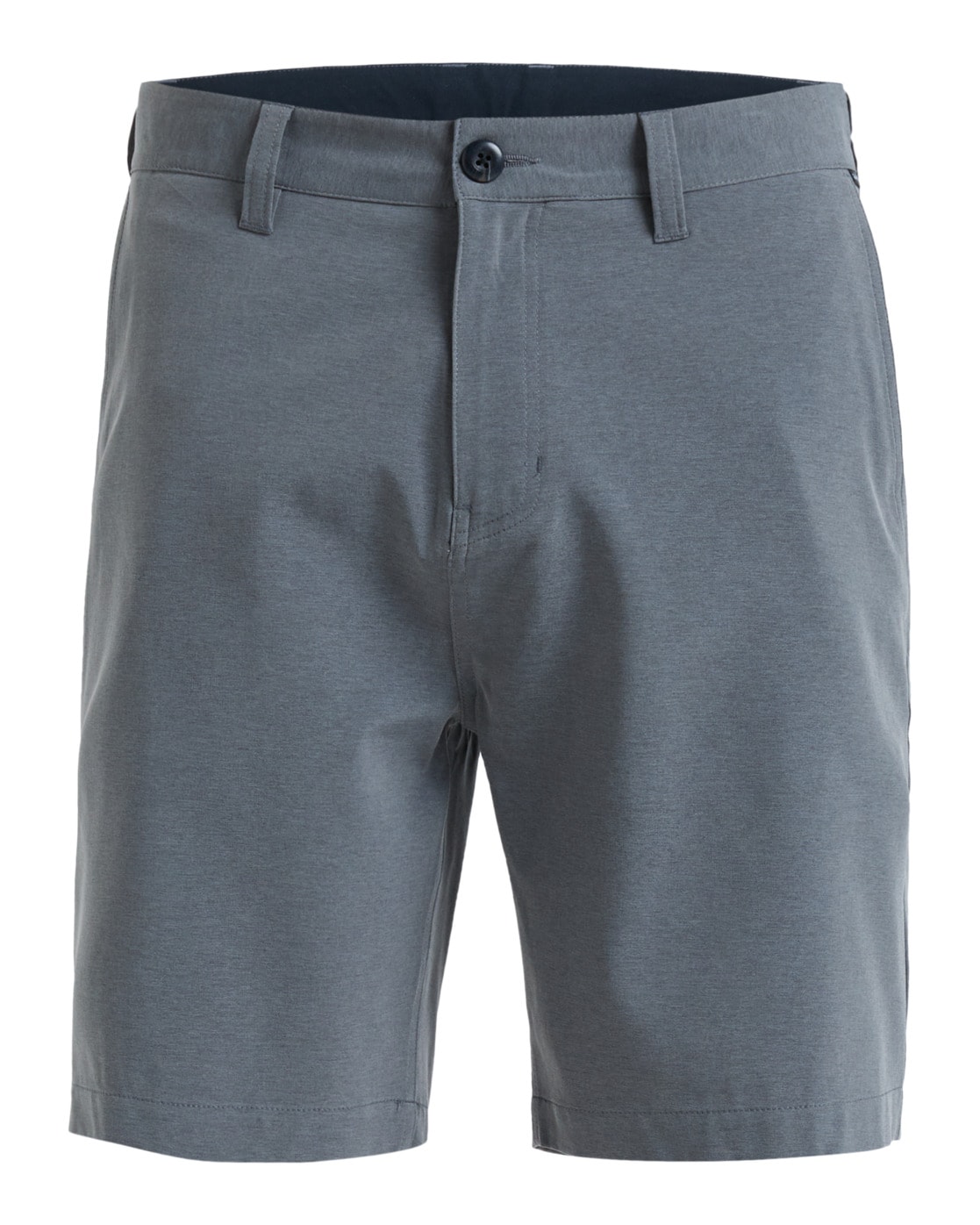 Boardshorts QUIKSILVER "Union Heather Amph 19" 2024", Herren, Gr. 33ML, schwarz (schwarz heather), 74% Polyester, 17% Polyester, 9% Elasthan, Hosen Image
