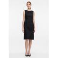 Etuikleid ETERNA "REGULAR FIT", Damen, Gr. 40_D_sl, schwarz, 67% Baumwolle, 30% Polyamid, 3% Elasthan, Kleider