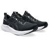 Laufschuh ASICS "GEL-PULSE 16", Gr. 45, schwarz (schwarz, schwarz), Textil, sportlich, Schuhe