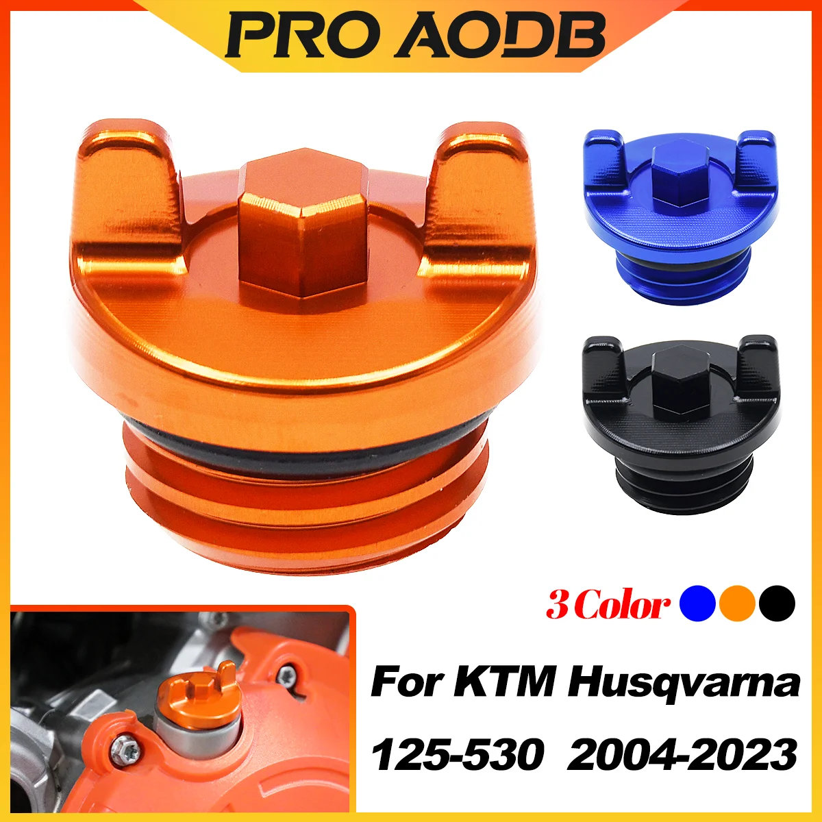 Motorrad CNC Motoröl Einfüllstopfen Kappe Abdeckung Für KTM EXC EXCF SX SXF XC XCF XCW 50 65 85 105 SX 125 250 300 350 450 500 530 Image