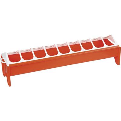 Futtertrog für Hennen, Kunststoff, 50x12cm Futterautomat - Kerbl Image