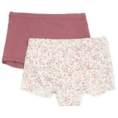 Minymo - Kid's Hipsters 2-Pack - Unterhose Gr 116 weiß/rosa Image