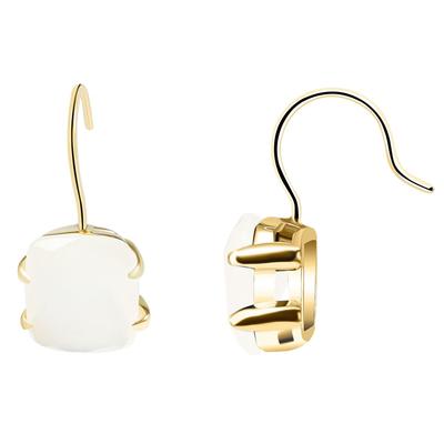 Paar Ohrhänger ADELIA´S "Neuheit 2025 - Damen Ohrringe aus poliertem Edelstahl", gold, Ohrringe, Damen, Damen, Edelstahl Image