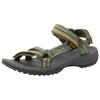 Sandale TEVA "W TERRA FI LITE", Gr. 36, grün (burnt olive), Textil, Synthetik, sportlich, Schuhe