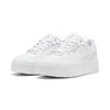 Sneaker PUMA "KARMEN II IDOL", Gr. 42, weiß (puma weiß, puma weiß, puma silber), sportlich, Schuhe