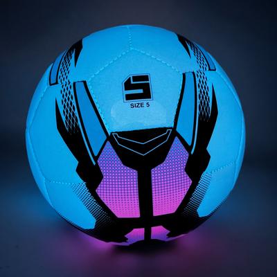 TEMU Standard Size 5 Football, Professional Pu Leather Soccer Ball, For And Training Image