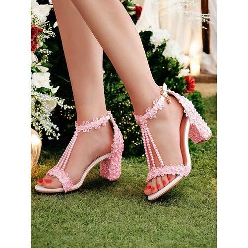 talons hauts colorés pour femmes, idéaux pour les mariages, les fêtes d'été et les occasions festives