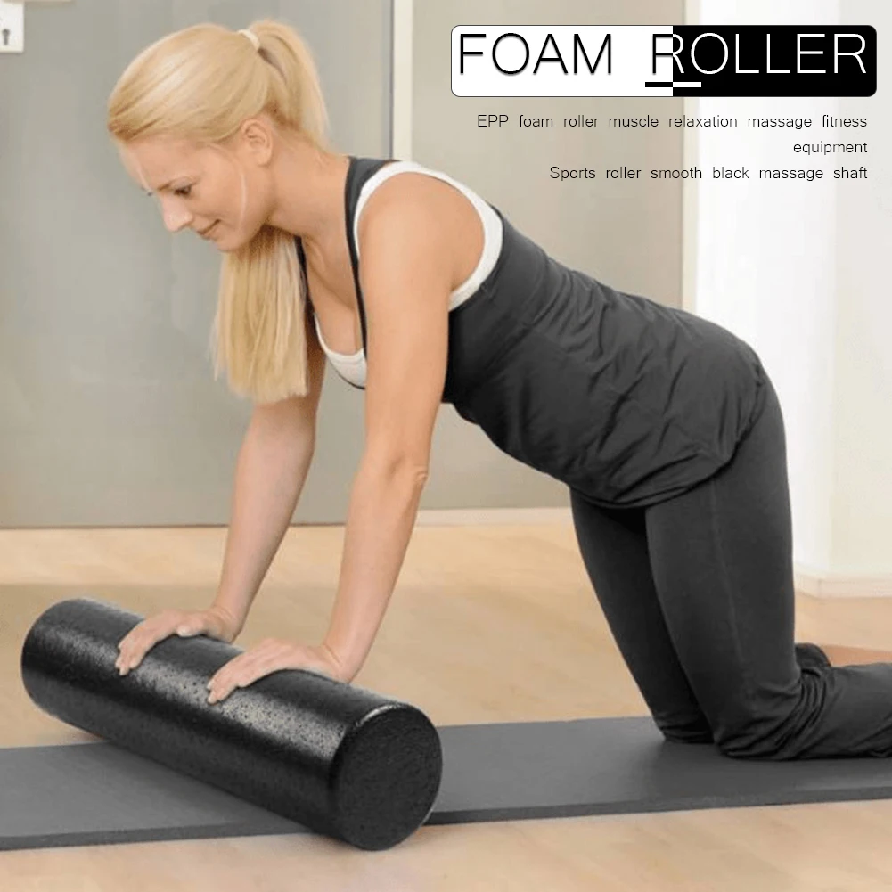 Fitness Fitness Yoga Schaumstoff rolle Pilates Massage rolle Entspannungs übung Stress abbau Yoga-Ausrüstung für Frauen Männer
