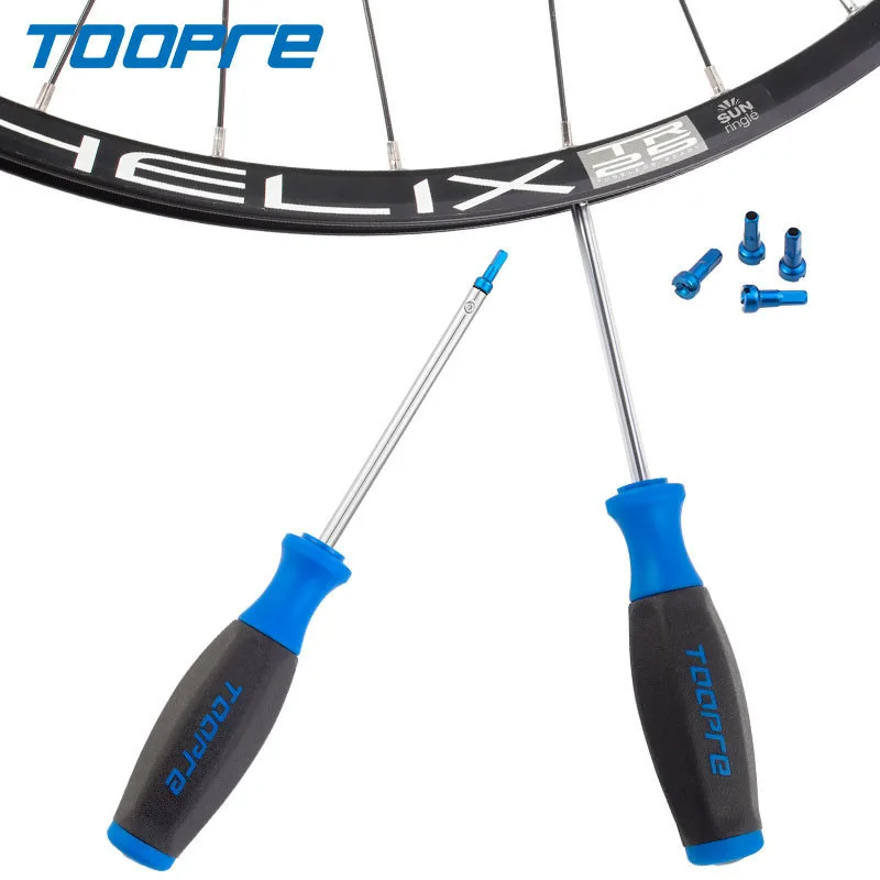 TOOPRE Fahrrad Speichen Nippel Installation Schlüssel Felge Perforator Rad Set Speichen Vorsprung Schraubendreher Demontage Werkzeug Image