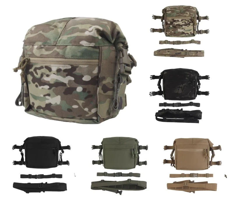 Expander Kit MOLLE Große Rolltasche Gepolstertes X-Kabelbaum Outdoor Camping Chest Rig Zubehör Alpha Expansion Pack Image