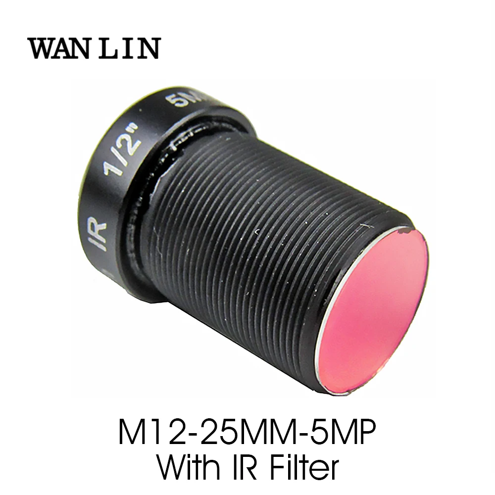 Hd 5,0 Megapixel 5mp 25mm m12 Action Sport kamera objektiv mit 650nm ir Filter 1/2 "für gopro hero sjcam xiaomi yi 4k Glühwürmchen Image