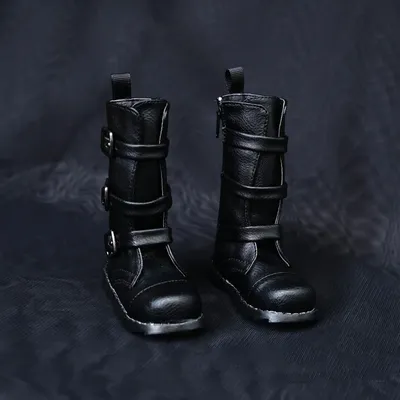 1/4 1/3 scale BJD leather shoes Military boots for BJD MSD SD13 doll accessories,Not included doll