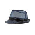 Per uomo Cappello di paglia Cappello da sole Cappello da bagno Cappello da safari Cappello da giocatore d'azzardo Nero Blu marino scuro Policotone Retato Moda Informale Abbigliamento per il tempo