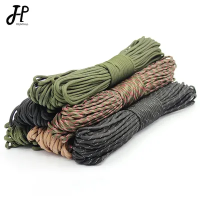 5 Meters Paracord Parachute Cord Lanyard Camping Accessories Tent Rope Mil Spec Type III 7 Strand