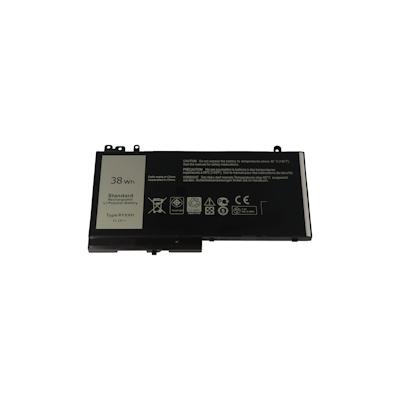 AccuCell Akku passend für Dell Latitude 12 E5250, Li-Polymer, 11,1V, 3420mAh, 38,0Wh, built-in Image