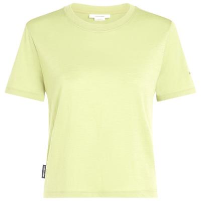 Icebreaker - Women's Merino 150 Tech Lite III S/S Crop Tee - Merinoshirt Gr XL gelb Image