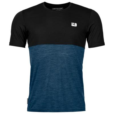 Ortovox - 150 Cool Logo T-Shirt - Merinoshirt Gr XL blau/schwarz Image