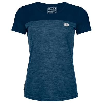Ortovox - Women's 150 Cool Logo T-Shirt - Merinoshirt Gr XL blau Image